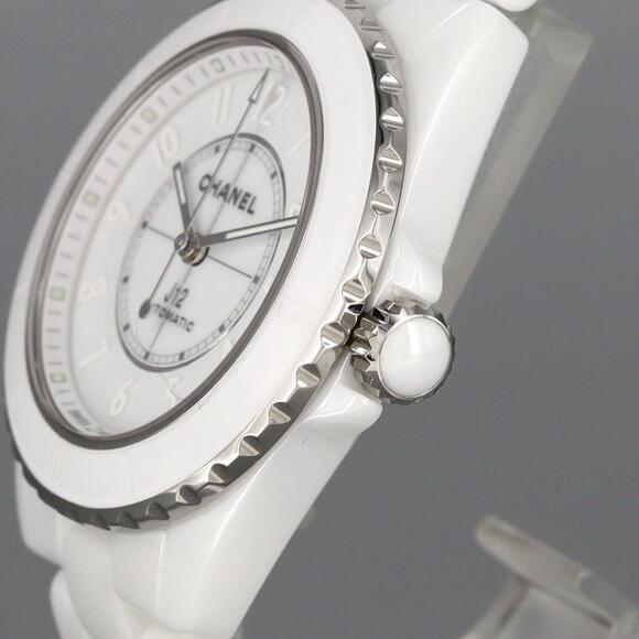 Chanel J12 Phantom Caliber 12.1 38mm Ceramic Automatic Watch H6186 - Picture 4 of 8